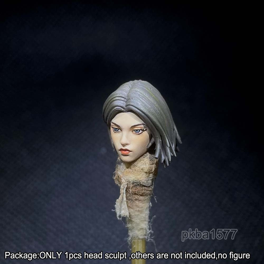 【PRE-ORDER】Premium 1/18 Cool Female Girl Head Sculpt Soldier Head For 3.75" Joytoy Figure