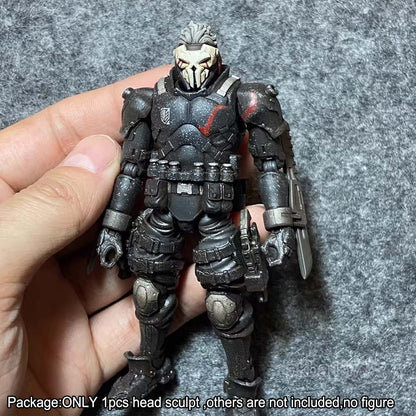 【PRE-ORDER】Premium Painted 1/18 Mask Cyberpunk Head Sculpt Model For 3.75" Acid Rain Figure