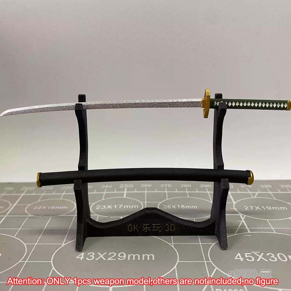 【PRE-ORDER】Painted 1/12 きょうかすいげつ Sword Knife Weapon Model For 6" Action Figure