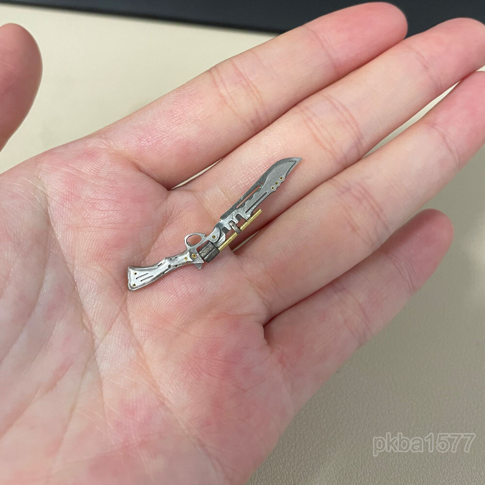 【PRE-ORDER】Handmade 1/18 Metal Gun Sword Weapon Model For 3.75" joytoy bfs Figure Accessory