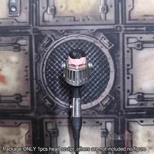 【PRE-ORDER】Premium Half Face Man Head Sculpt Model For Joytoy Iron Warriors Action Figure