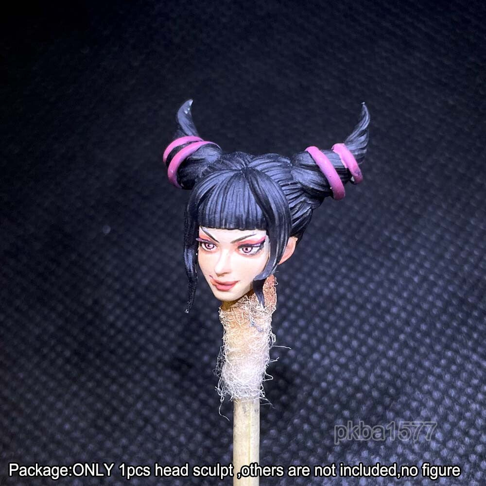 【PRE-ORDER】Premium 1/18 Han Juri Female Girl Head Sculpt Helmet For 3.75" Action Figure