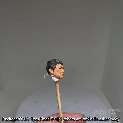 【PRE-ORDER】Premium 1/18 Jackie Chan Head Sculpt Asian Male Soldier Head For 3.75" Figure