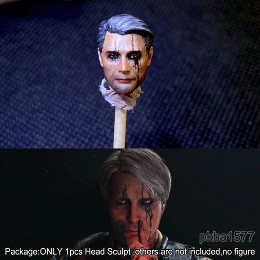 【PRE-ORDER】Premium 1/18 Hannibal Anthony Hopkins Head Sculpt Male Head For 3.75" Figure