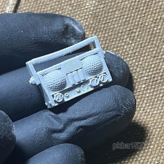 Unpainted 1/18 Radio Model Scene Decor For 3.75" Action Figure