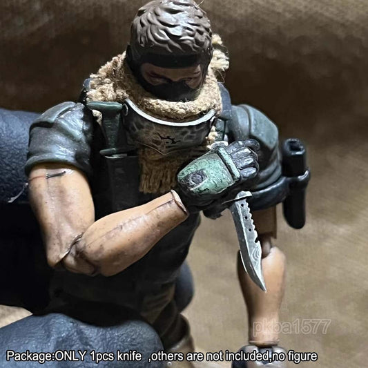 1/18 Scale Metal Knife  Weapon For DIY 3.75" Action Figure Joytoy Acid Rain
