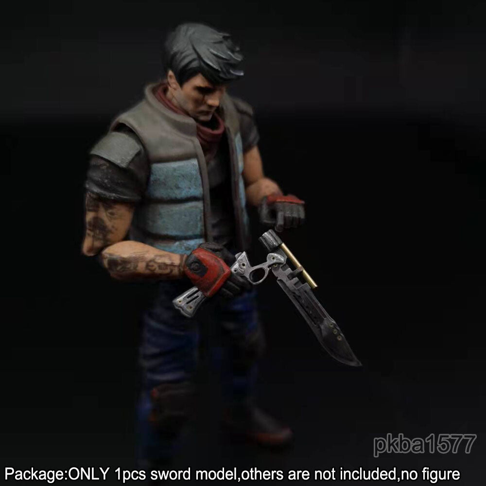 【PRE-ORDER】Handmade 1/18 Metal Gun Sword Weapon Model For 3.75" joytoy bfs Figure Accessory