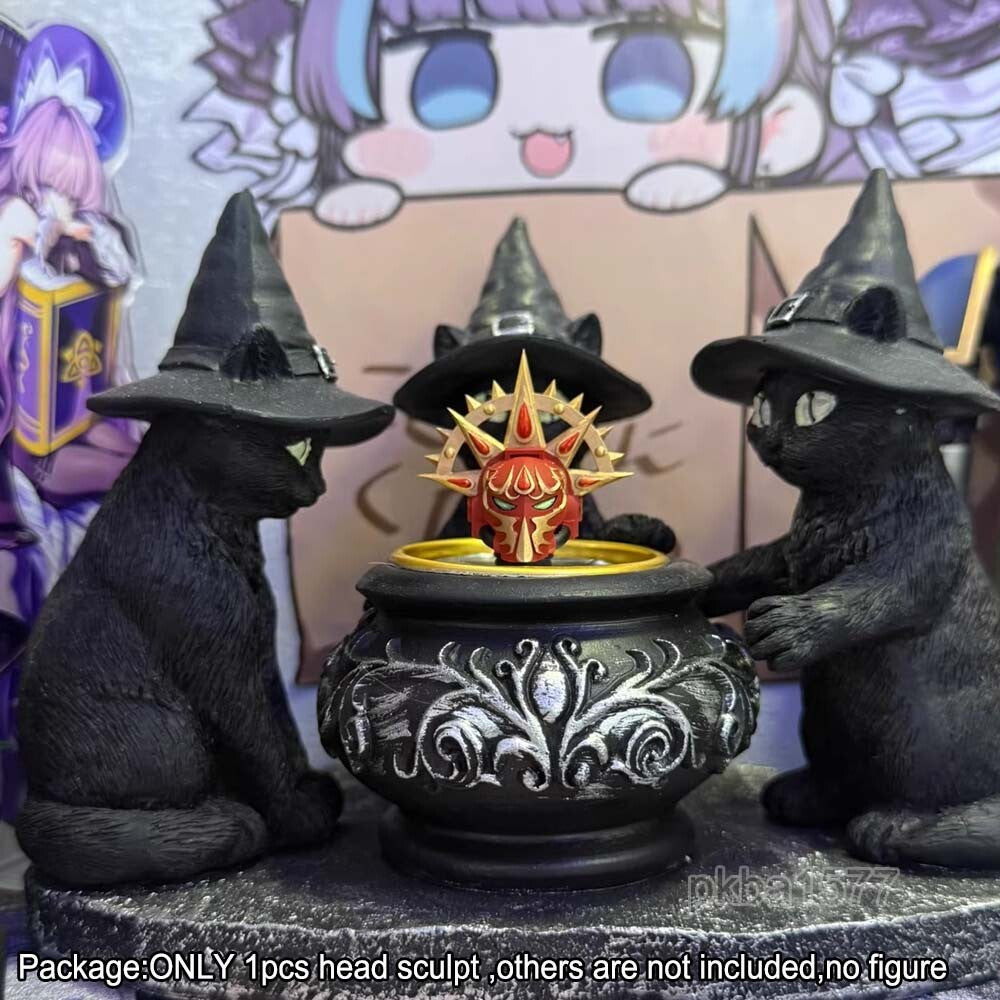 【PRE-ORDER】Premium Painted Male Head Sculpt Mdoel For DIY Joytoy Blood Angel Action Figure