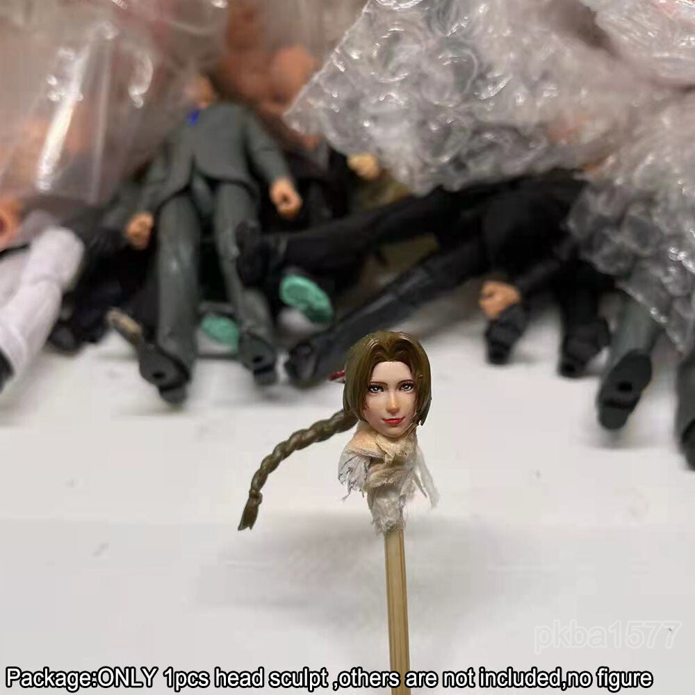 【PRE-ORDER】Premium 1/18 Aeris Female Cute Girl Head Sculpt Soldier Head For 3.75" Figure