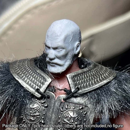 New Unpainted 1/18 male Head Sculpt Model For DIY 3.75'' Acid Rain Joytoy Figure