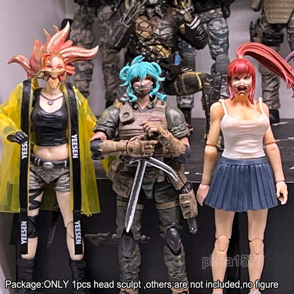【PRE-ORDER】Cool Premium 1/18 Female Beauty Head Sculpt Soldier Head For 3.75" Joytoy Figure