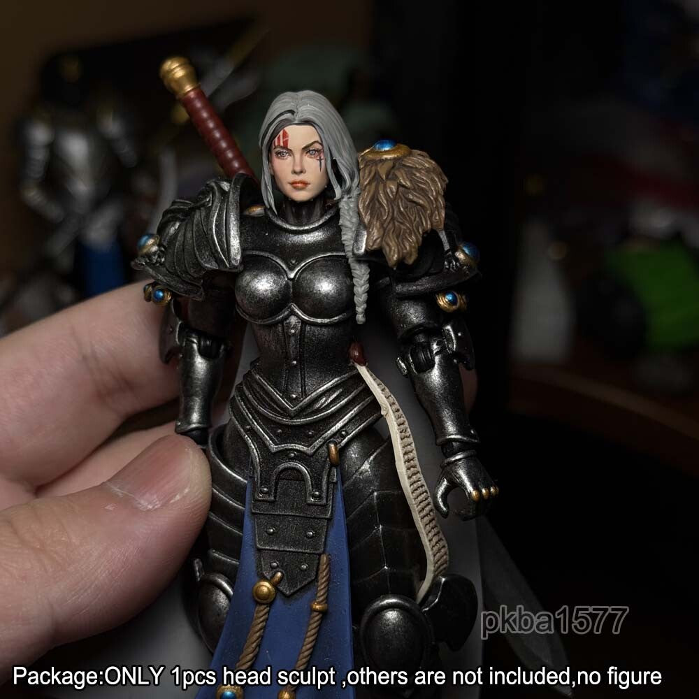 【PRE-ORDER】New Premium 1/18 Female Head Sculpt Model For 3.75" Joytoy Sister Silence Figure