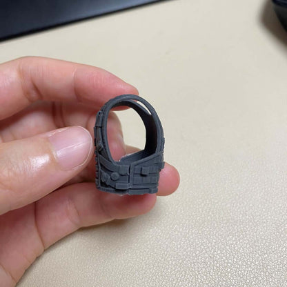 For Upgrade 3.75" Action Figure Unpainted 1/18 Body Armor Vest Model