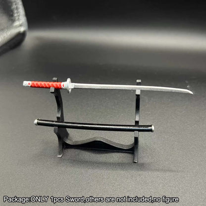 【PRE-ORDER】New Painted 1/12 Sword w Sheath Weapon Decor For 6" Action Figure vtoys figma