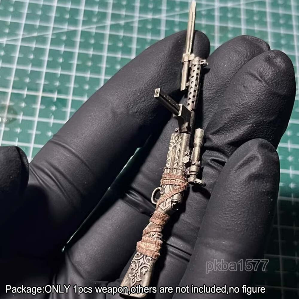 Premium 1/18 Scale Metal Gun Model For 3.75'' Action Figures Joytoy Acid Rain