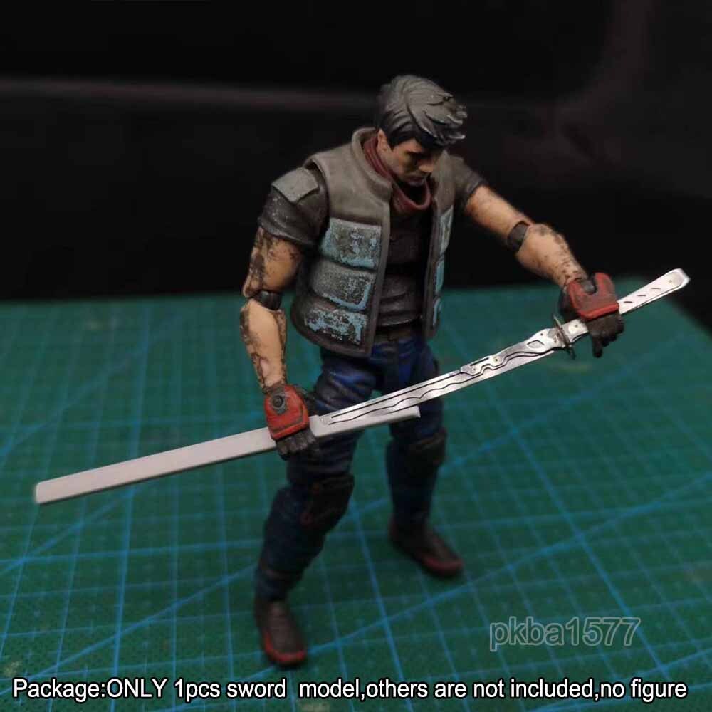 【PRE-ORDER】Handmade 1/18 Metal Sword w Sheath Model For 3.75'' Figure Joytoy Acid Rain bfs
