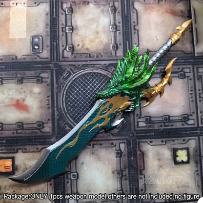 【PRE-ORDER】Premium Painted Cool Knife Weapon Sword Model For DIY Joytoy Alpha Legion Figure