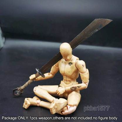 【PRE-ORDER】Handmade 1/12 Metal Retro Big Sword Weapon Model For 6" action Figure