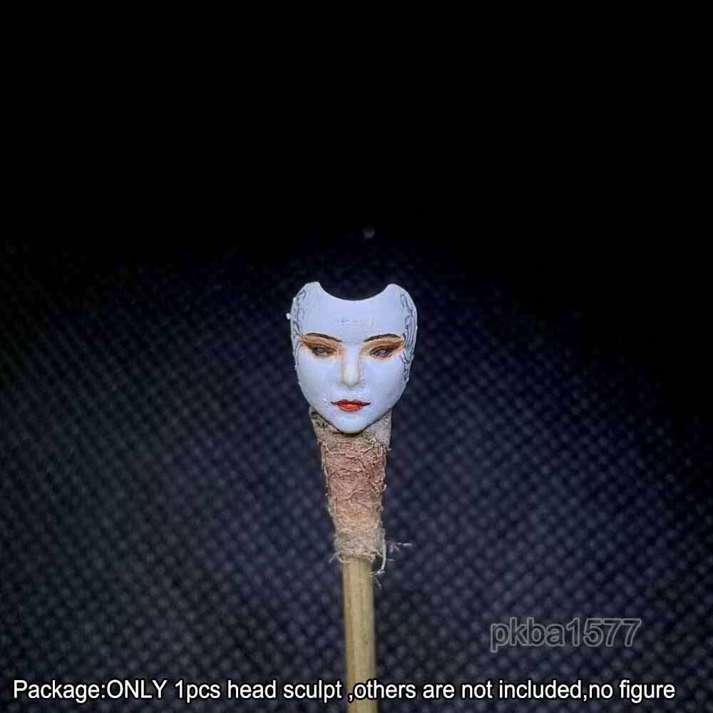 【PRE-ORDER】Premium 1/18 Female Girl w Mask Head Sculpt Soldier Head For 3.75" Action Figure