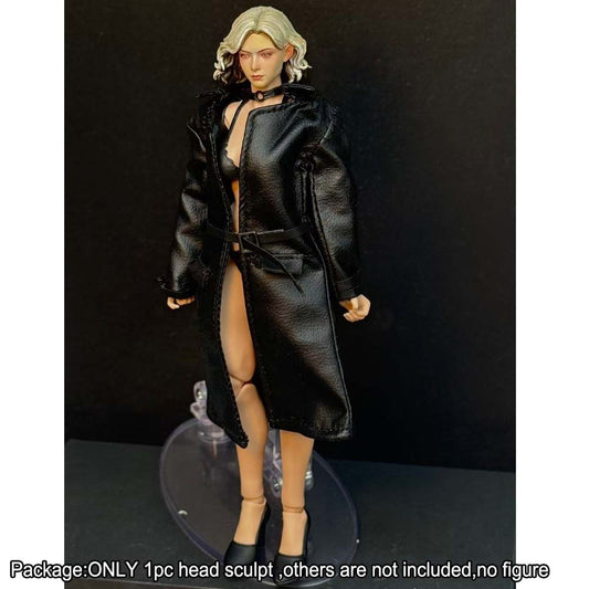 【PRE-ORDER】Premium Painted 1/12 Beauty Grace Female Head Sculpt Model For 6" Nottaa Figure