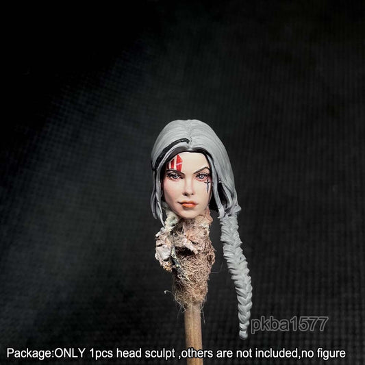 【PRE-ORDER】New Premium 1/18 Female Head Sculpt Model For 3.75" Joytoy Sister Silence Figure