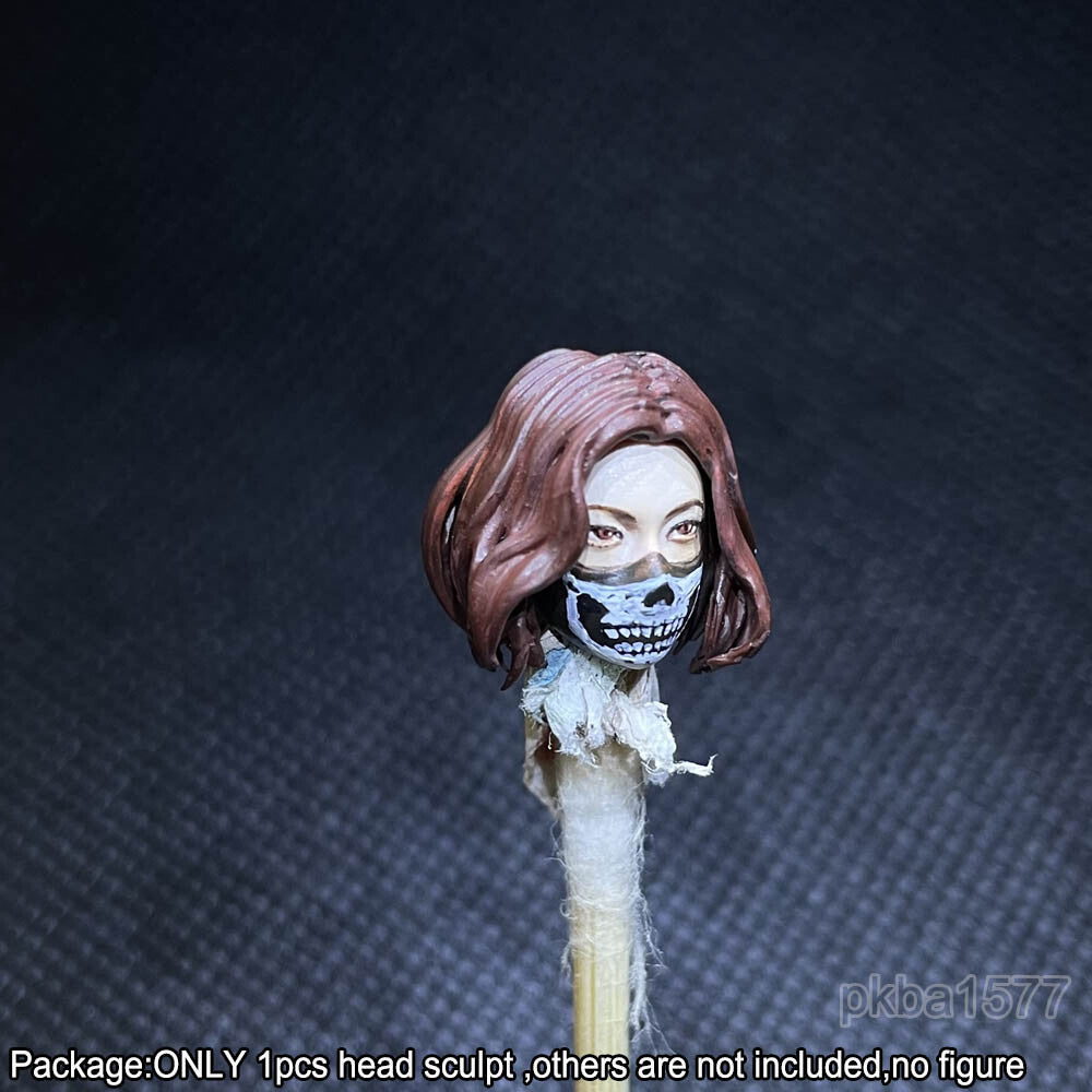 【PRE-ORDER】Premium 1/18 Female Girl Head Sculpt Soldier Head For 3.75" Acid Rain Figure