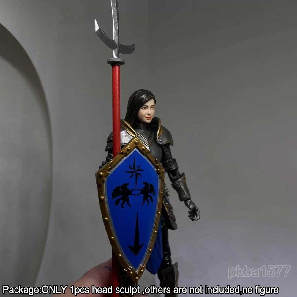 【PRE-ORDER】Premium 1/18 Angelababy Beauty Female Head Sculpt Soldier Head For 3.75" Figure