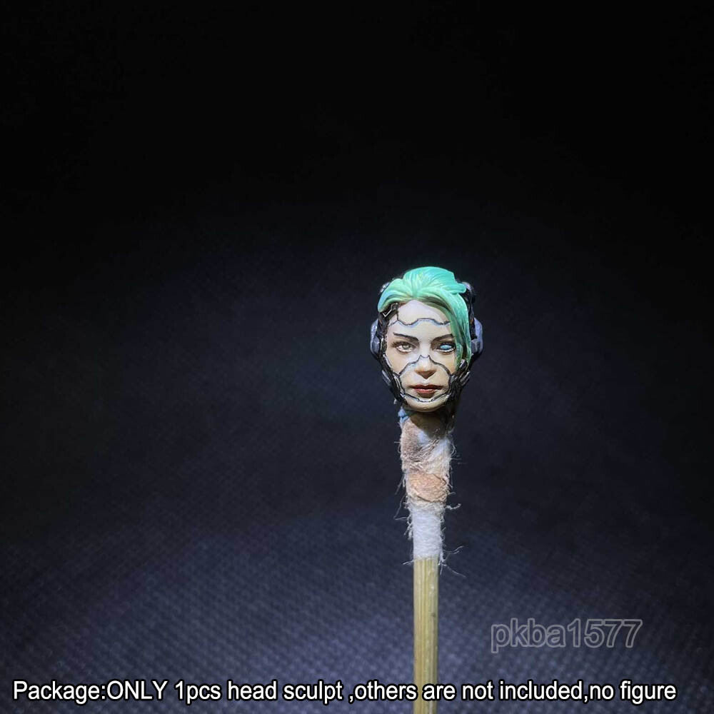 【PRE-ORDER】Cool Premium 1/18 Cyberpunk Female Head Sculpt Soldier Head For 3.75" Figure