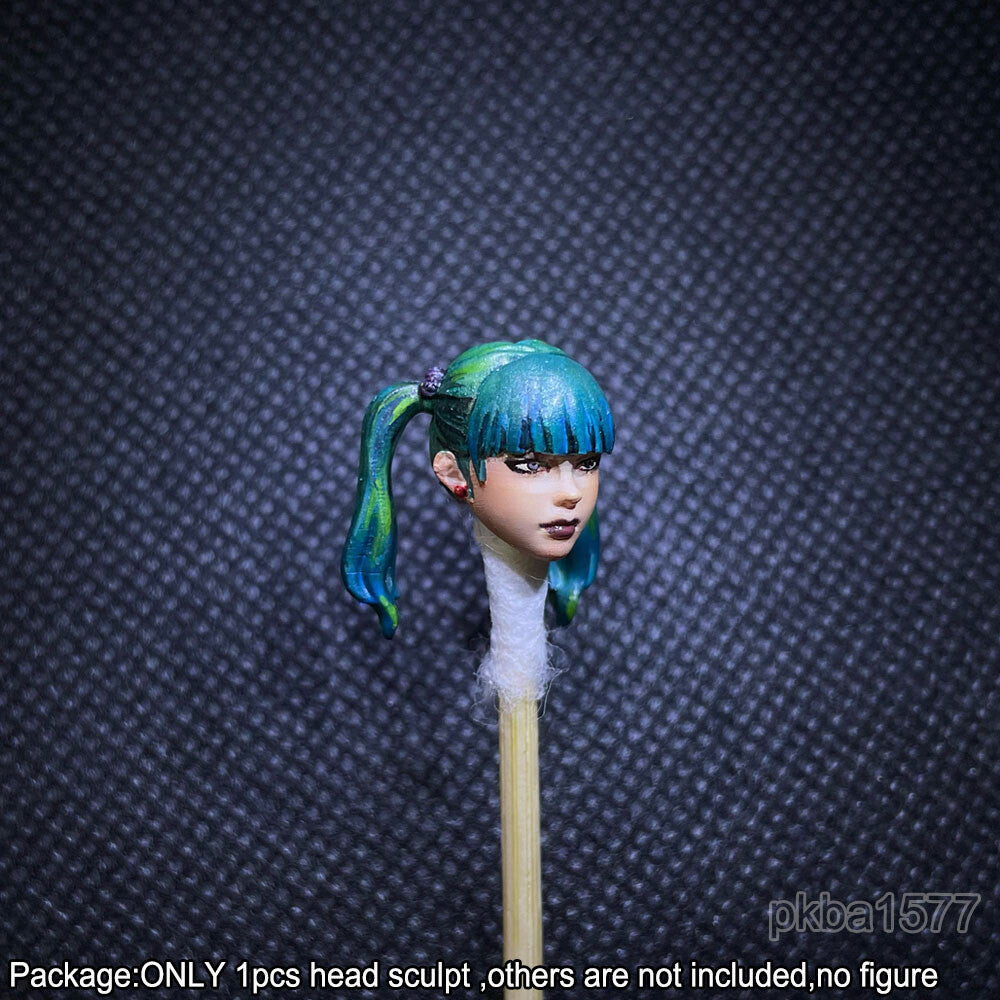 【PRE-ORDER】Premium 1/18 Female Knight Girl Female Head Sculpt Soldier Head For 3.75" Figure