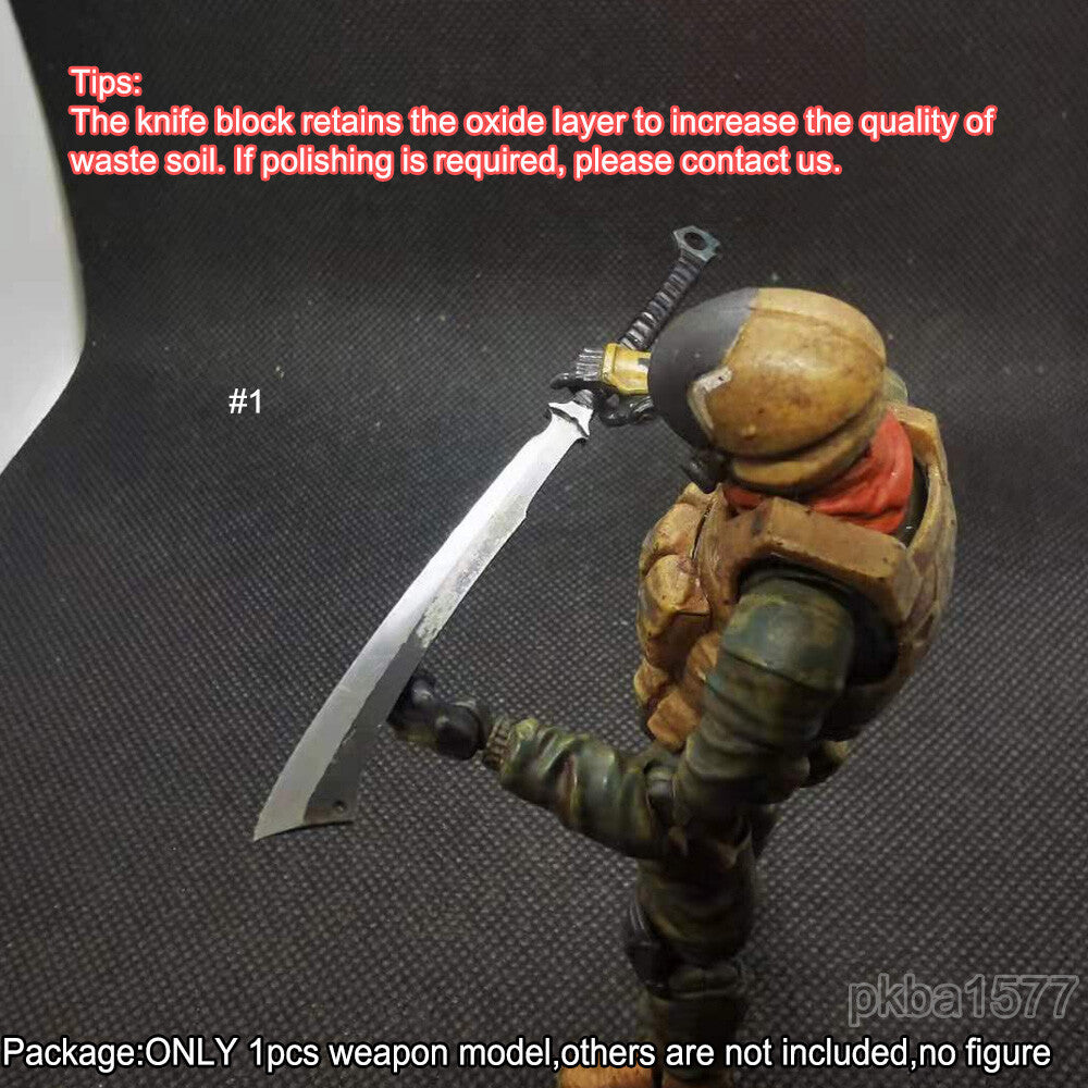 【PRE-ORDER】Handmade 1/18 Cool Metal Sword Weapon Model For Upgrade 3.75" Figure Accessory