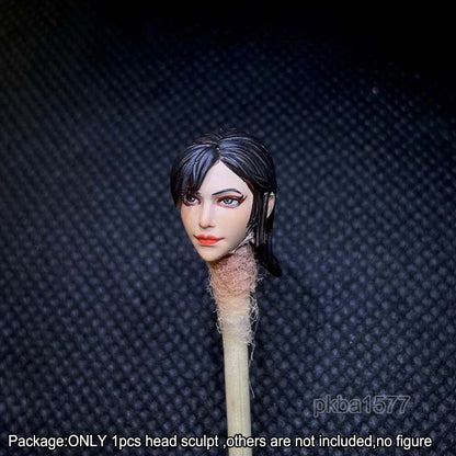 【PRE-ORDER】New Premium 1/18 しもひられいか Female Head Sculpt For 3.75" Figure Joytoy Acid Rain