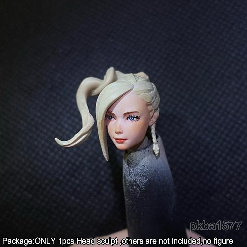 【PRE-ORDER】Premium 1/18 Minfilia Female Girl Head Sculpt Soldier Head For 3.75" Figure