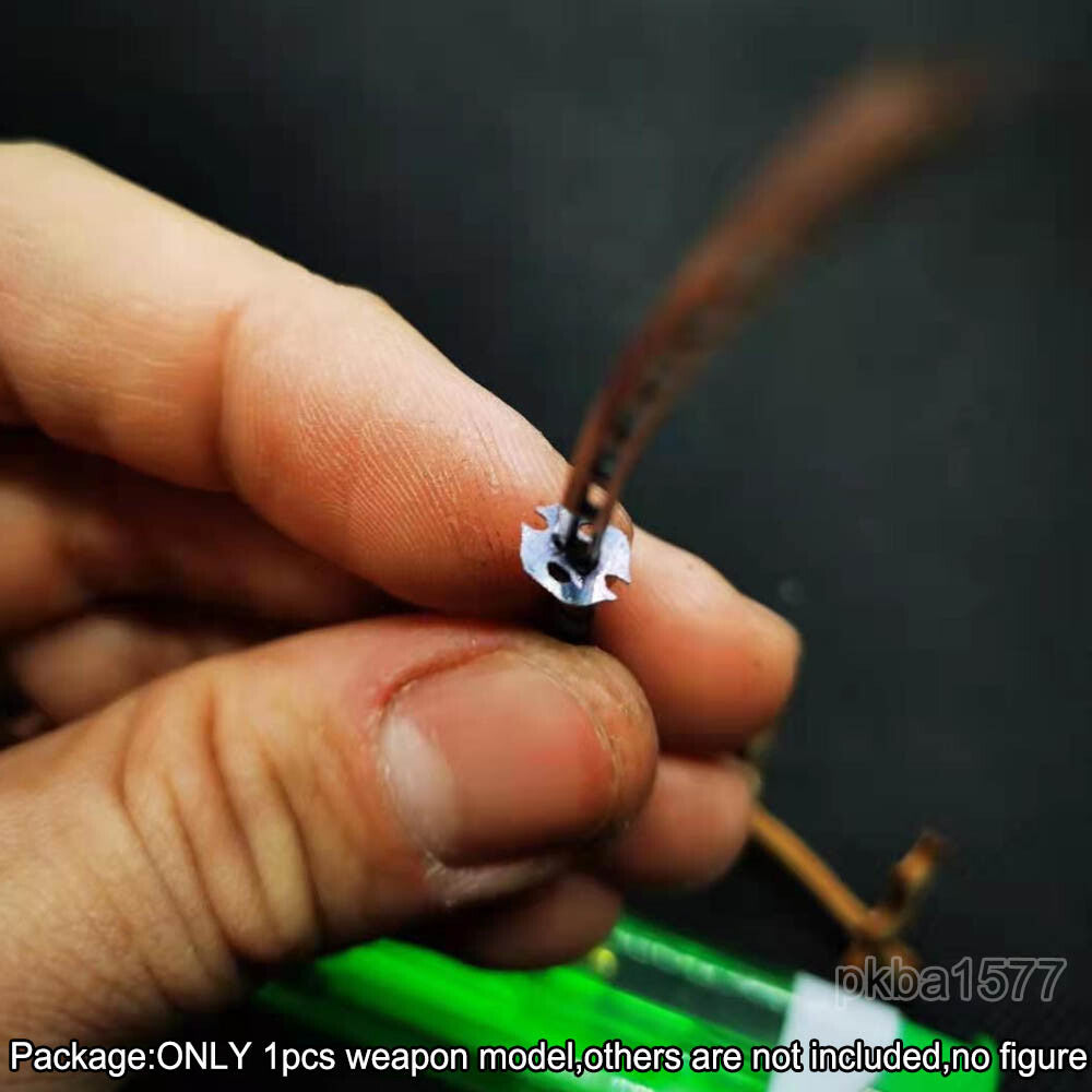 【PRE-ORDER】Handmade 1/18 Metal Sword Knife Weapon Model DIY Part For 3.75' Figure Accessory