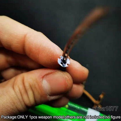 【PRE-ORDER】Handmade 1/18 Metal Sword Knife Weapon Model DIY Part For 3.75' Figure Accessory