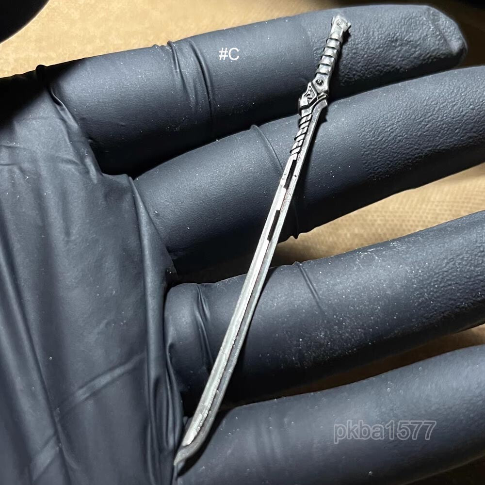 Handmake Metal 1/18 Sword Model For 3.75'' Action Figure Joytoy Acid Rain bfs