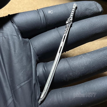 Handmake Metal 1/18 Sword Model For 3.75'' Action Figure Joytoy Acid Rain bfs