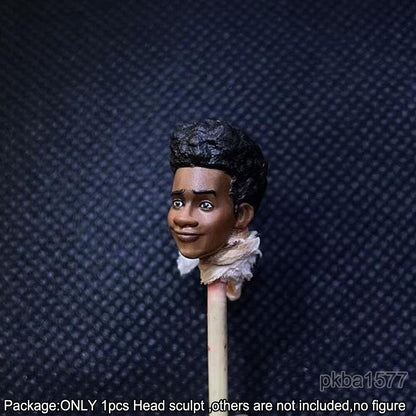 【PRE-ORDER】Premium 1/18 Miles Female Girl Head Sculpt Soldier Head Model For 3.75" Figure