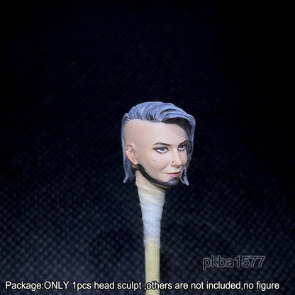 【PRE-ORDER】Premium 1/18 Female Beauty Head Sculpt Soldier Head For 3.75" Joytoy Figure