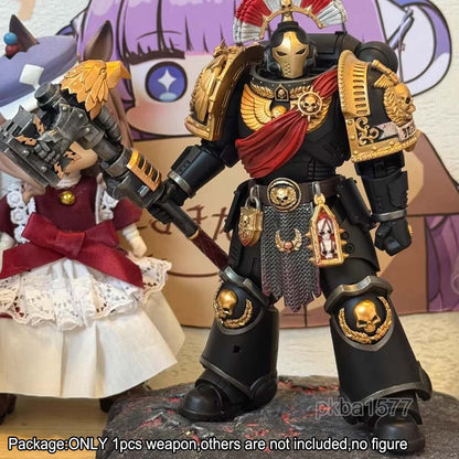 【PRE-ORDER】#B Premium Painted Hammer Weapon Model For Joytoy Warhammer Action Figure