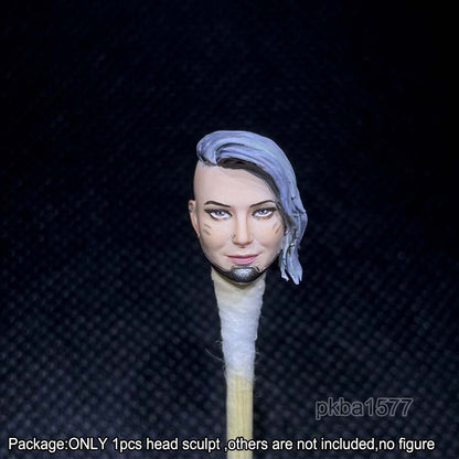 【PRE-ORDER】Premium 1/18 Female Beauty Head Sculpt Soldier Head For 3.75" Joytoy Figure