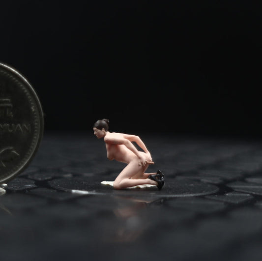 【PRE-ORDER】#B Painted 1/64 Miniature Figure Diorama For Sand Scene Prop Decor Car Model Toy