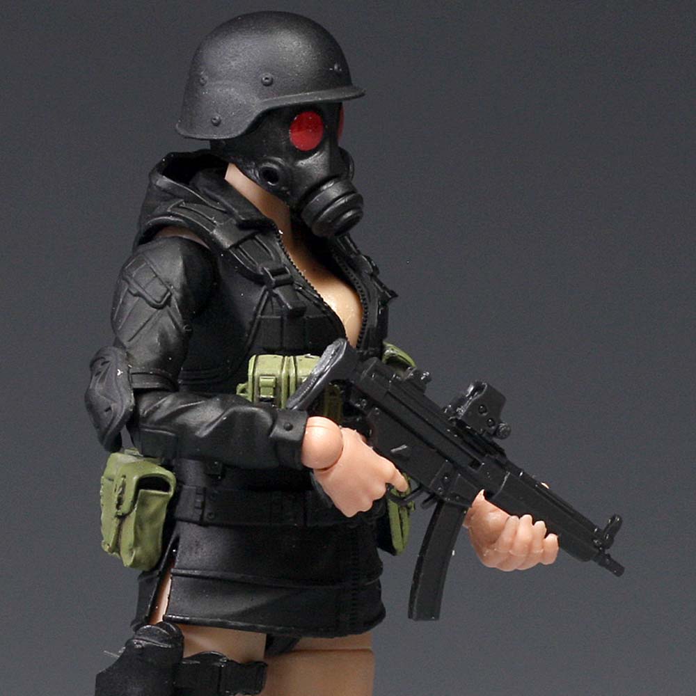 Pre-order New 1/18 Scale 3.75" Female Soldier Action Figure Toy Xmas Gift