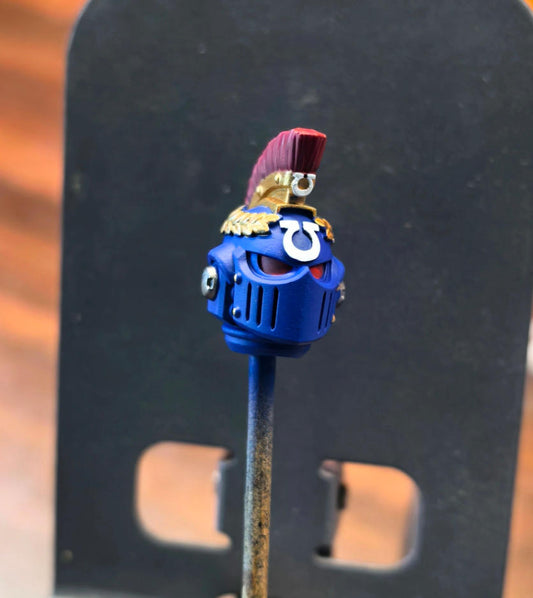 【PRE-ORDER】Premium Man Head Sculpt Mdoel For Joytoy Warhammer Ultramarines Figure
