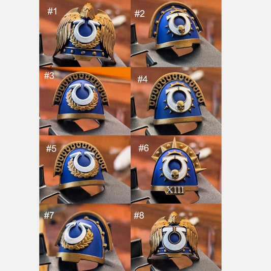 【PRE-ORDER】Single Premium Pauldron Shoulder Armor For Joytoy Warhammer 40 Ultramarine Figure