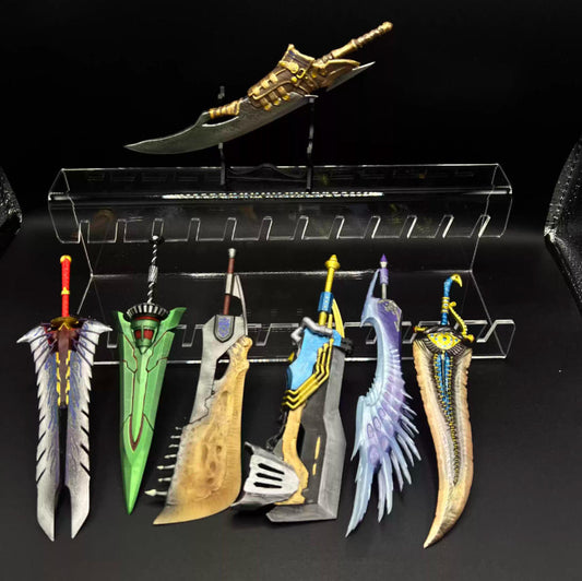 【PRE-ORDER】Premium Painted 1/12 Sword Knife Weapon Decor For 6" Action Figure vtoys figma notaman