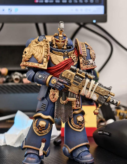 【PRE-ORDER】Premium Man Ventanus Soldier Head Sculpt For Joytoy warhammer 40k Action Figure