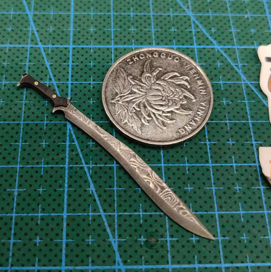 【PRE-ORDER】Handmade 1/18 Metal Knife Weapon Decor For 3.75" Action Figure bfs joytoy