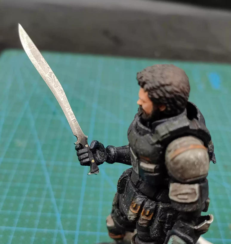 【PRE-ORDER】Handmade 1/18 Metal Knife Weapon Decor For 3.75" Action Figure bfs joytoy