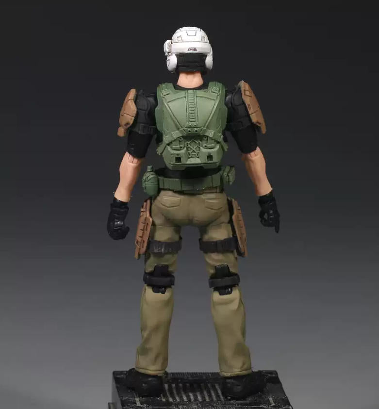 【PRE-ORDER】Premium 1/18 3.75" halo Marine Army Man Soldier Action Figure Toy Xmas Gift