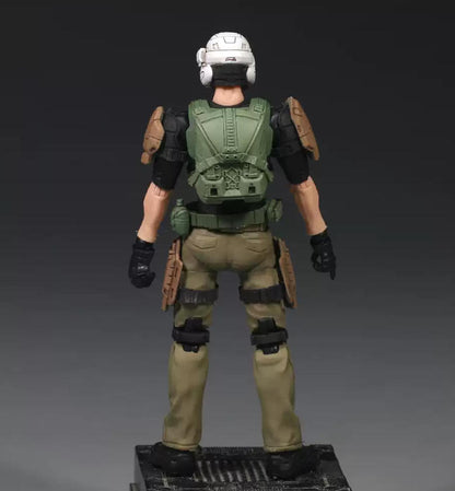 【PRE-ORDER】Premium 1/18 3.75" halo Marine Army Man Soldier Action Figure Toy Xmas Gift